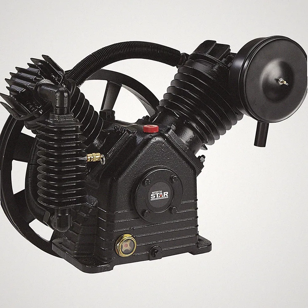 NorthStar Air Compressor Pump, 2-Stage, 2-Cylinder, 24.4 CFM @ 90 PSI, 175 Max.
