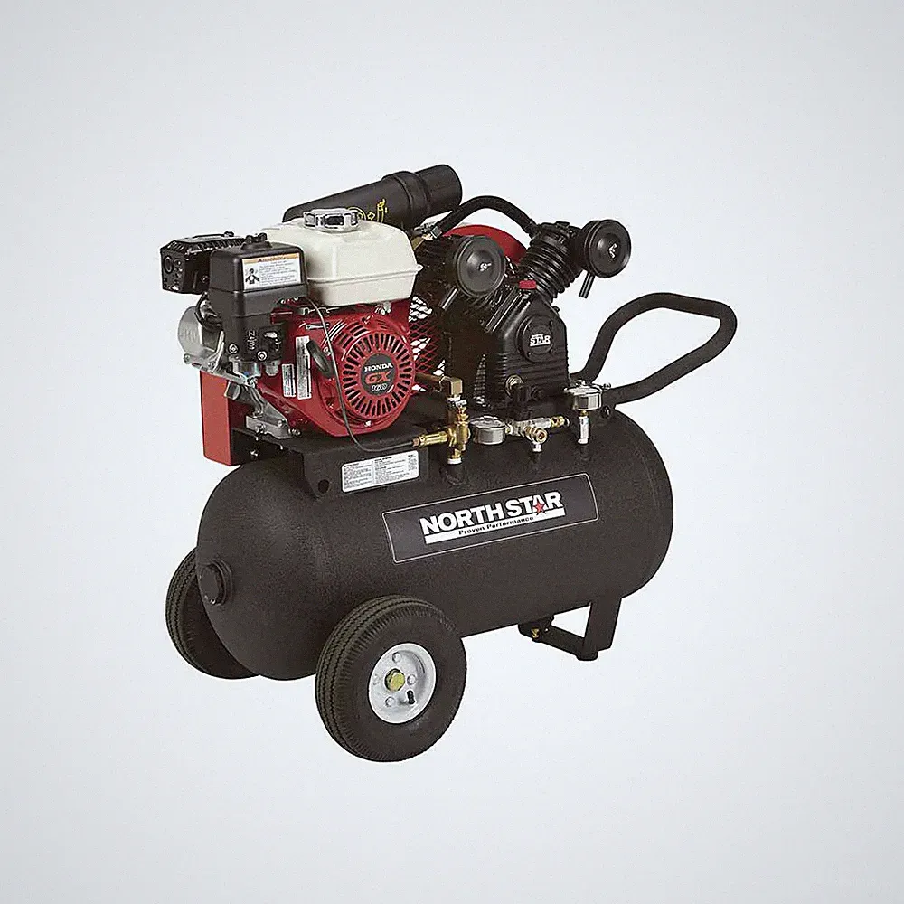 NorthStar Portable Gas Powered Air Compressor | 20-Gal | 13.7 CFM @ 90 PSI